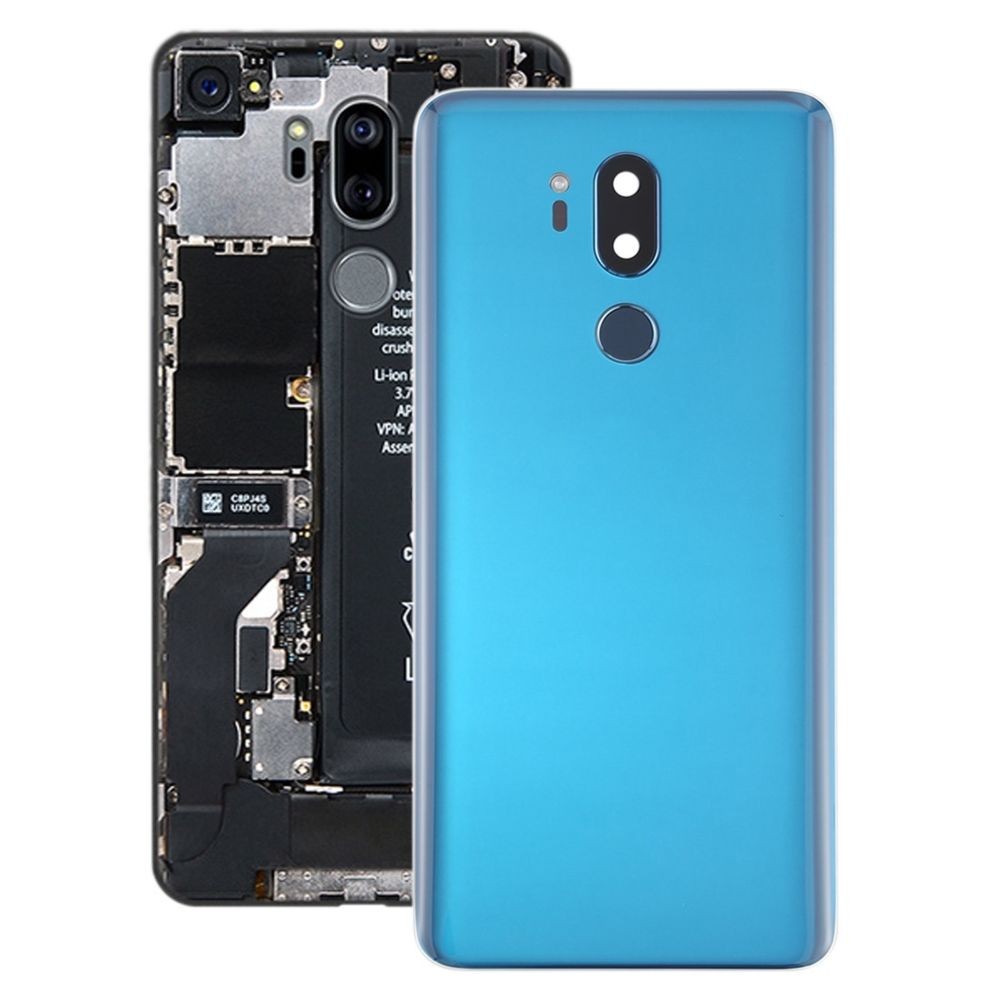 Wewoo Couvercle de batterie avec objectif d'appareil photo et capteur d'empreinte digitale pour LG G7 ThinQ / G710 / G710EM /