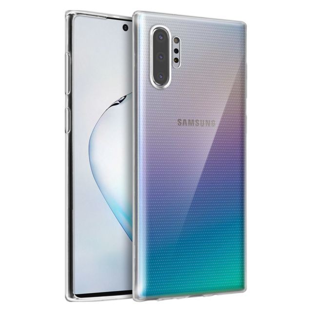 Avizar - Coque Galaxy Note 10 Plus Silicone Gel Flexible Ultra fine Transparent Avizar  - Accessoire Smartphone Samsung galaxy note 10 plus
