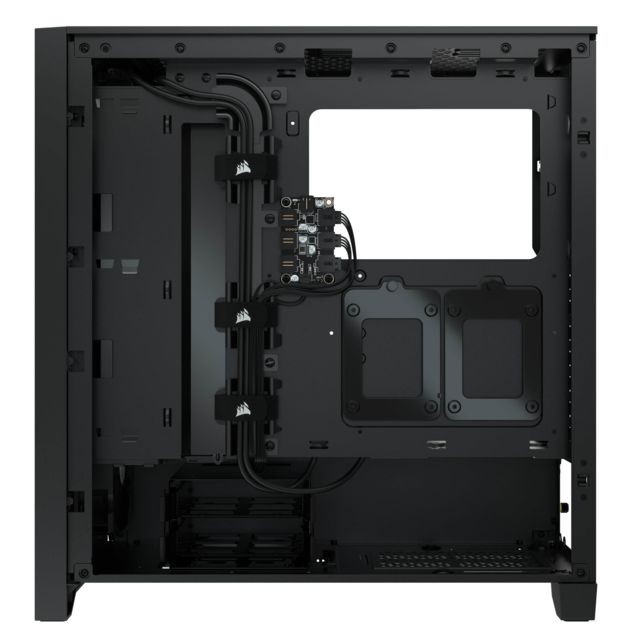 Boitier PC iCUE 4000X RGB Noir - Avec fenêtre