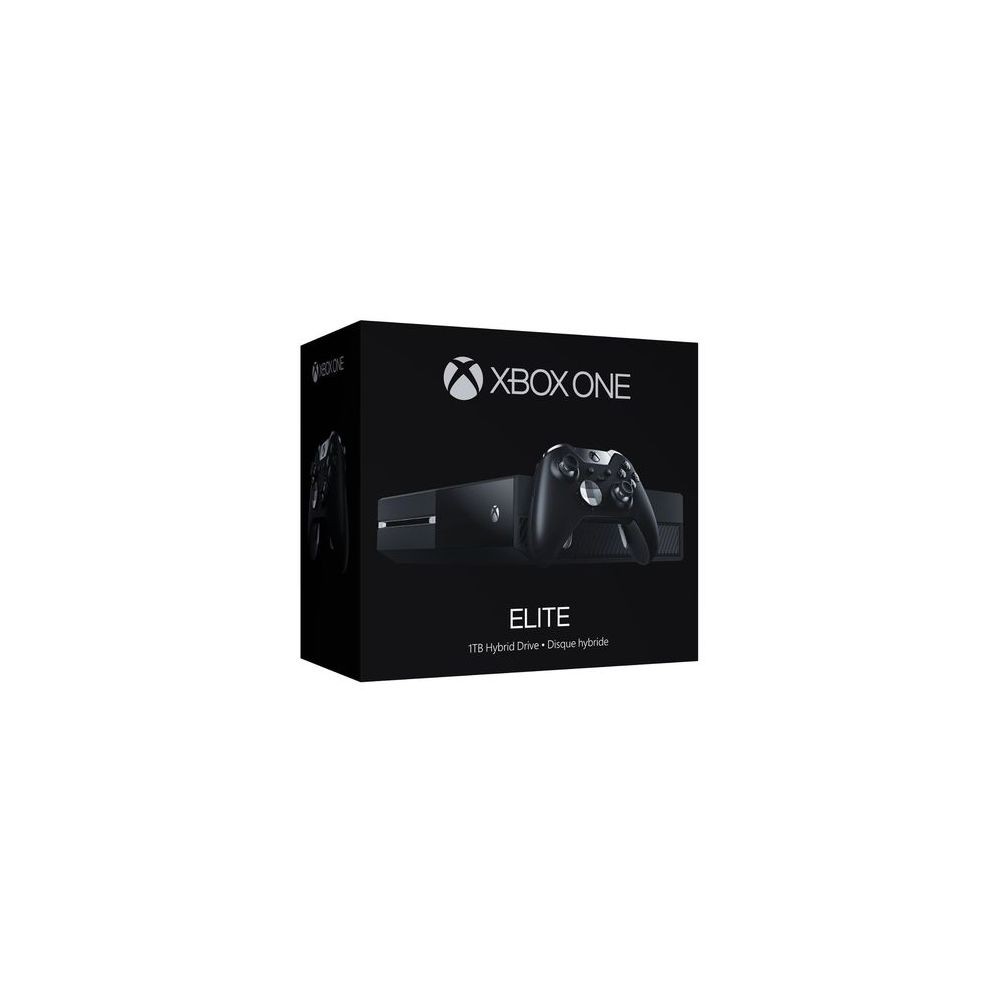 Console Xbox One Microsoft Console Xbox One Elite - 1 To - Noir