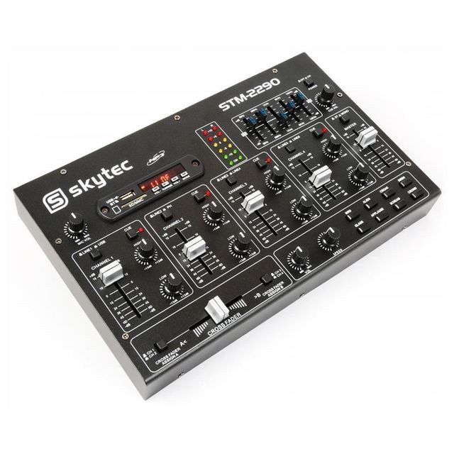 Vonyx -Skytec STM-2290 Table de mixage 6 canaux Bluetooth USB SD MP3 FX Skytec Vonyx  - Equipement DJ