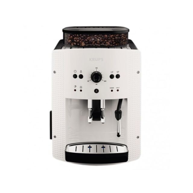 Krups - KRUPS EA810570 - Machine essential Espresso Automatique - Broyeur reglable 3 niveaux - Temperature reglable Krups   - Cafetière broyeur Expresso - Cafetière