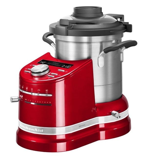 Kitchenaid - Robot cuiseur multifonction 4.5l 1500w rouge empire - 5kcf0104eer - KITCHENAID - Multicuiseurs Cuisson