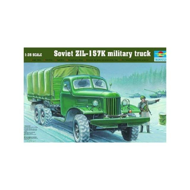 Trumpeter - Maquette Camion Soviet Zil-157k Military Truck - Camions