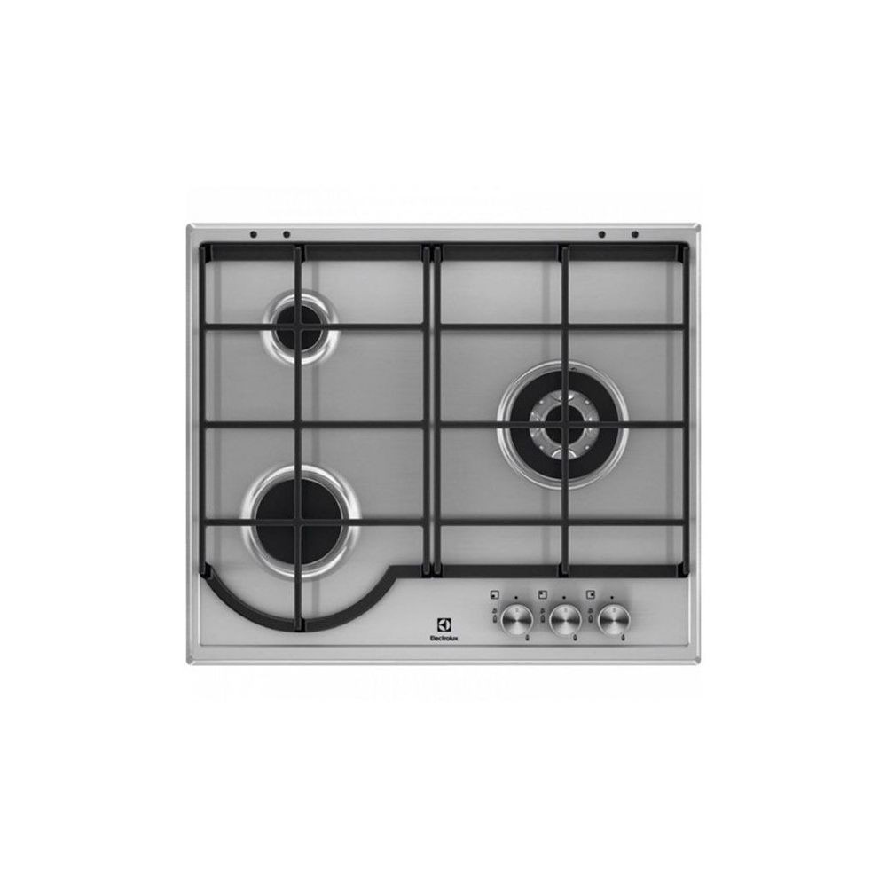 Electrolux Plaque au gaz Electrolux EGH6333BOX 60 cm Acier inoxydable (3 cuisinière)