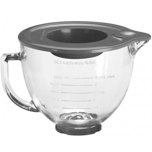 Kitchenaid - Bol mélangeur en verre (4,8 l) robot socle artisan kitchenaid - Disques