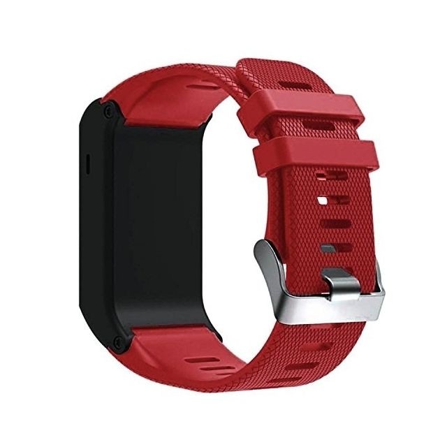 Wewoo - Bracelet pour montre connectée Dragonne Sport en silicone Garmin Vivoactive HR Rouge Wewoo  - Montre et bracelet connectés