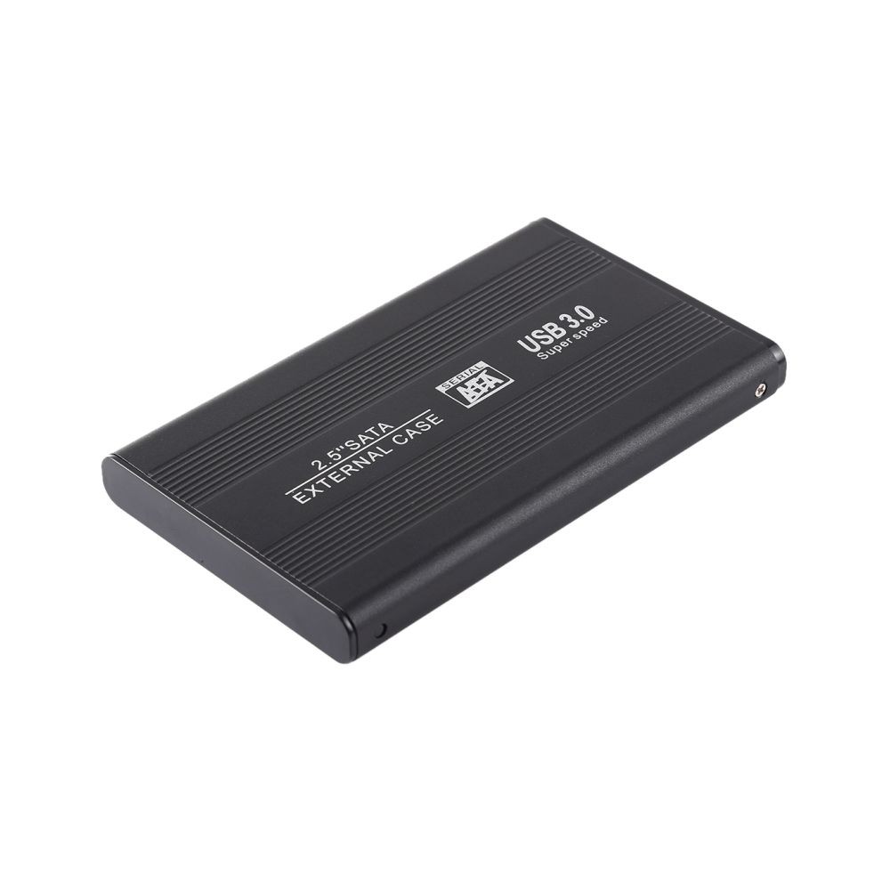 Wewoo Disque dur Externe 500GB Boîtier de mobile à interface super rapide USB 3.0, 500 Go (Noir)