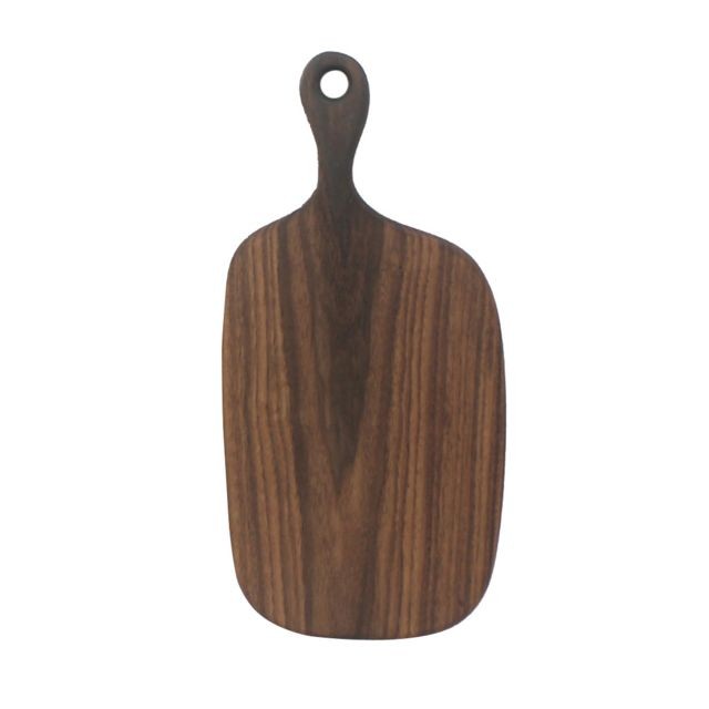 marque generique - Planche à découper en bois de noyer avec poignées de cuisine Plateau à découper et à servir # 5 marque generique  - Poignees bois