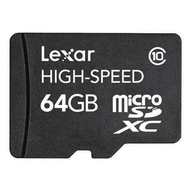 Lexar - LEXAR Carte mémoire micro SDXC 64Go CL10 - Carte SD Lexar