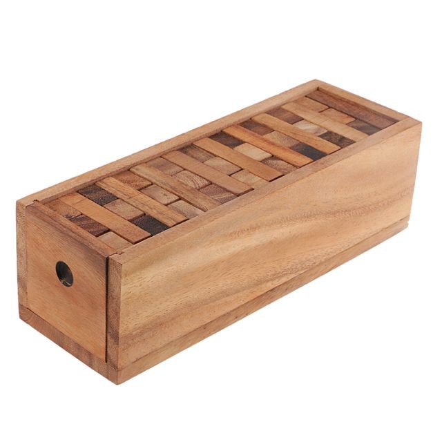 marque generique - Timber Tower Wood Block Stacking Game pour enfants famille traditionnel jeu L marque generique  - Les grands classiques marque generique