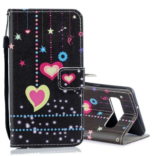 Wewoo - Housse Étui Coque en cuir à rabat horizontal à Motif couleurs pour Galaxy S10 5Gavec porte-cartes et Wewoo  - Accessoires et consommables