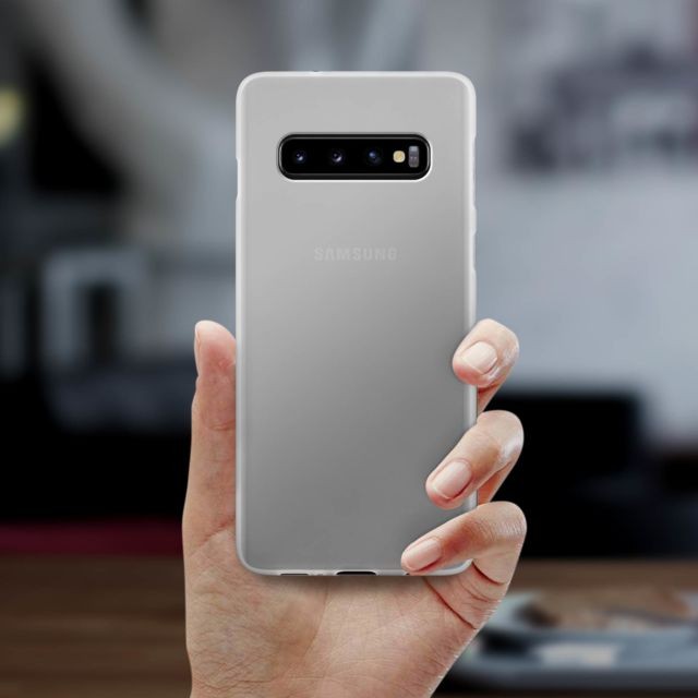 Avizar Coque Samsung Galaxy S10 Coque Protection Silicone Souple Ultra-fine Transparent