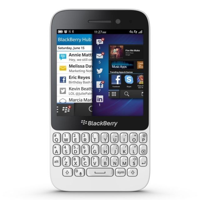 Blackberry - Blackberry Q5 blanc débloqué - Smartphone Android Blackberry