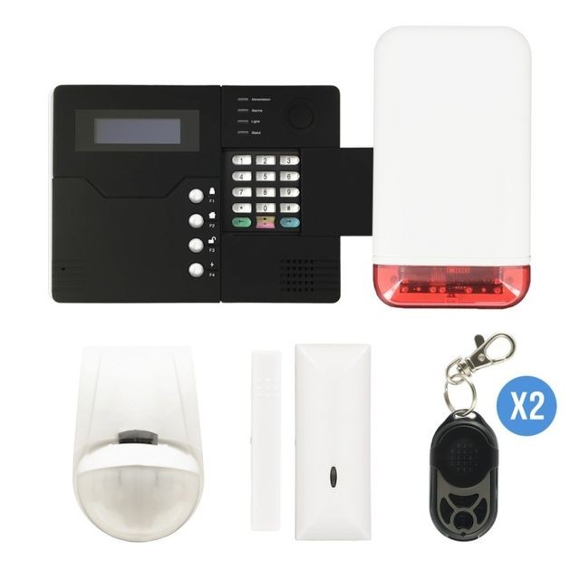 Iprotect - Alarme GSM sans fil et sirène Autonome - Alarme connectée