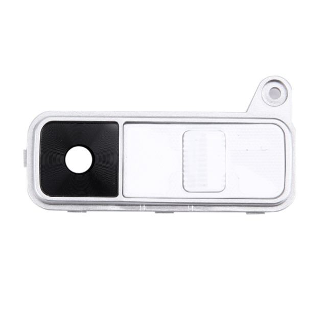 Autres accessoires smartphone Wewoo Pour LG K8 Couvercle de blanc l'objectif de la caméra arrière + bouton d'alimentation + de volume pièce détachée