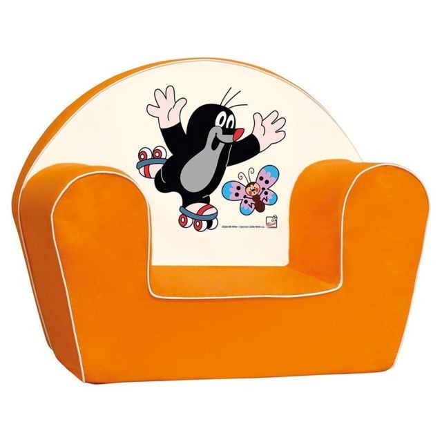 Objets déco Sans Marque Bino licence 53 x 42 x 33 cm Petite Taupe Chaise (Orange)