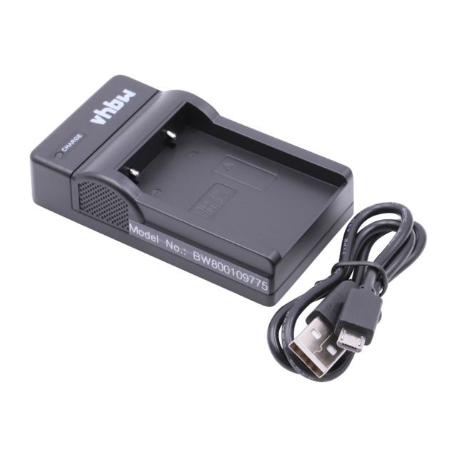 Vhbw - vhbw chargeur Micro USB avec câble pour appareil photo accumulateur Nikon CoolPix 3700, 4200, 5200, 5900, 7900, P100, P3, P4, P500, P5000, P510. Vhbw  - Chargeur batterie nikon coolpix