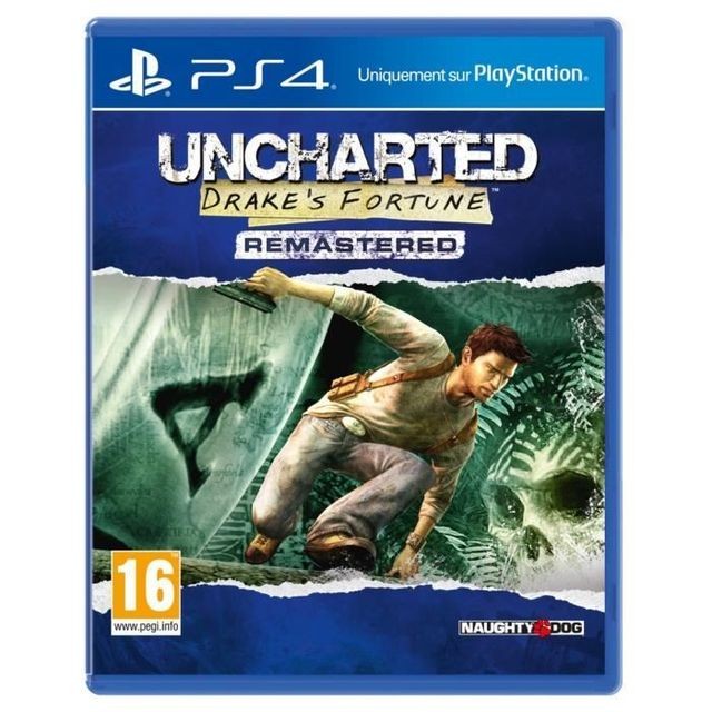 Jeux PS4 Sony Uncharted Drake's Fortune - PS4
