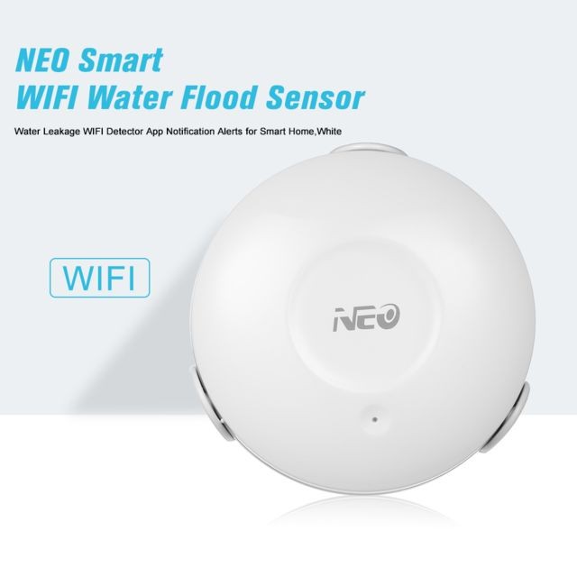 Generic - Capteur d'inondation d'eau NEO Smart WIFI Détecteur de fuite d'eau WIFI détecteur App Alertes de notification pour la maison intel Generic  - Accessoires et consommables