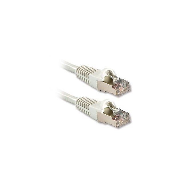 Lindy - Lindy 47194 câble de réseau 2 m Cat6 S/FTP (S-STP) Blanc - Lindy