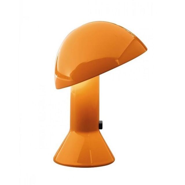 Lampes à poser Martinelli Luce ELMETTO-Lampe à poser H28cm Orange Martinelli Luce - designé par Elio Martinelli