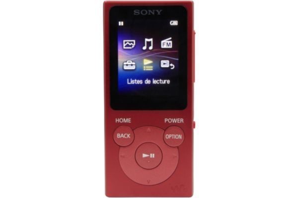 Sony Bal. MP3 SONY NWE394R 8Go Rouge