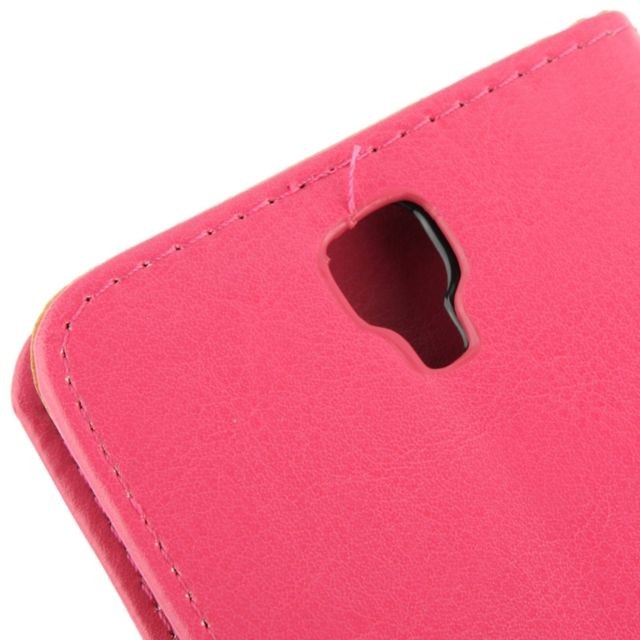 Coque, étui smartphone Housse Étui Magenta pour Samsung Galaxy Note 3 Neo / N7505 Cas de boucle magnétique en cuir à rabat horizontal