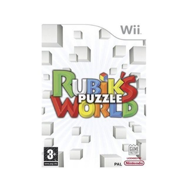 The Game Factory - Rubiks Puzzle World - Wii - Vf The Game Factory   - Jeux Wii