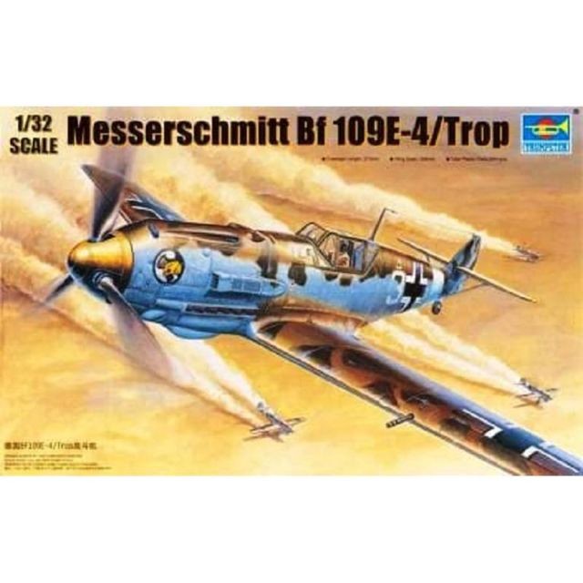 Trumpeter - Maquette Avion Messerschmitt Bf 109e-4/trop Trumpeter  - Avions