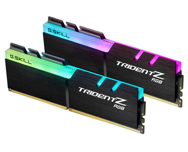 RAM PC Fixe G.Skill Trident Z RGB - 2 x 8 Go - DDR4 3200 MHz CL16