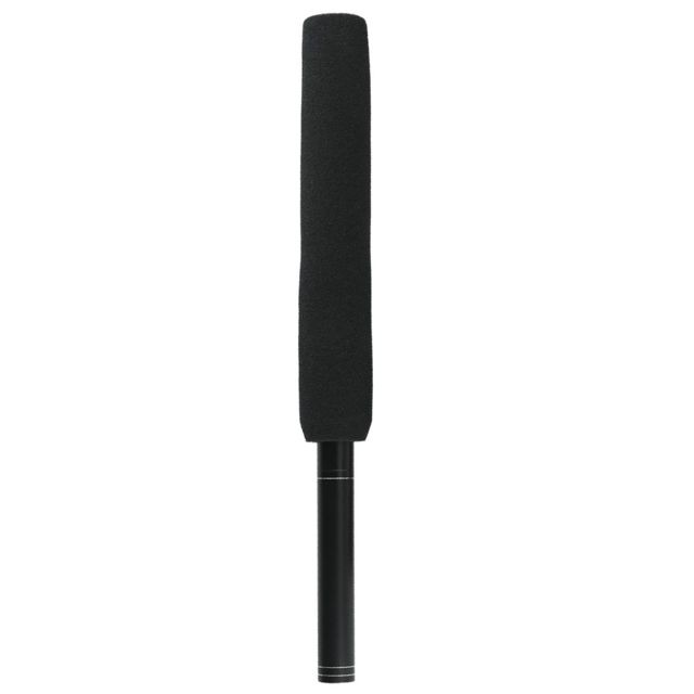 marque generique Le micro en plastique classique d'entretien entretient le noir 36cm de jouet de faux microphone Mic