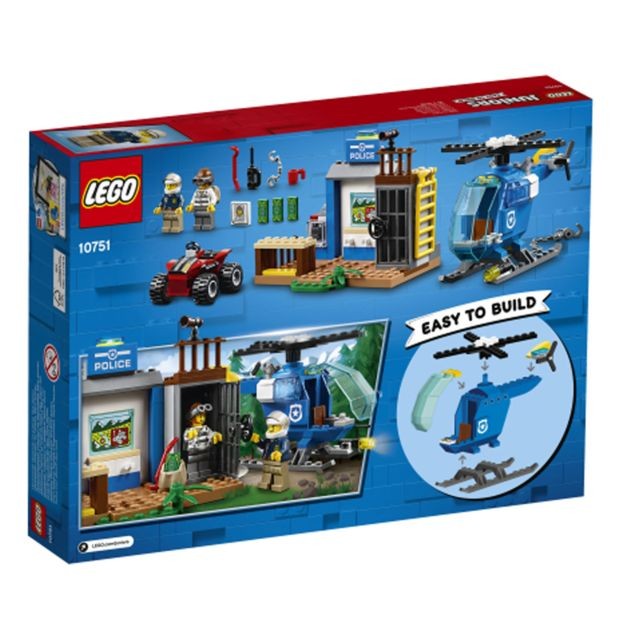 Lego LEGO® Juniors City - La course-poursuite à la montagne - 10751