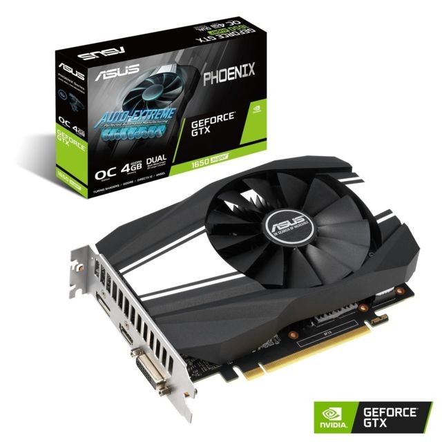 Asus - GeForce GTX 1650 Super - GAMING PH O4G - 4 Go - Idées Cadeaux : 150€ à 300€
