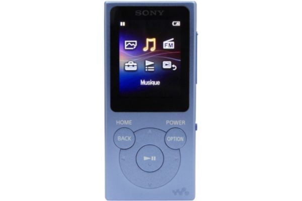 Sony Bal. MP3 SONY NWE394L 8Go Bleu