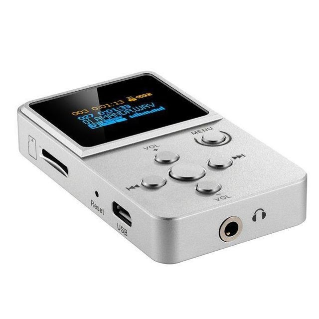 marque generique Musique Portable Mini MP3 Lecteur Audio Lecteur Carte Mémoire jusqu'à 32GB SL