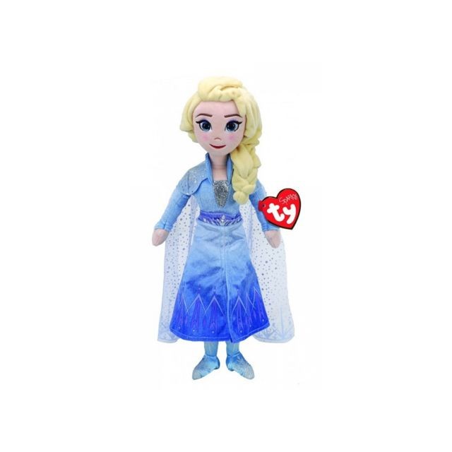 Ludendo - Peluche musicale Elsa 23 cm - La Reine des Neiges II Ludendo  - Peluches interactives