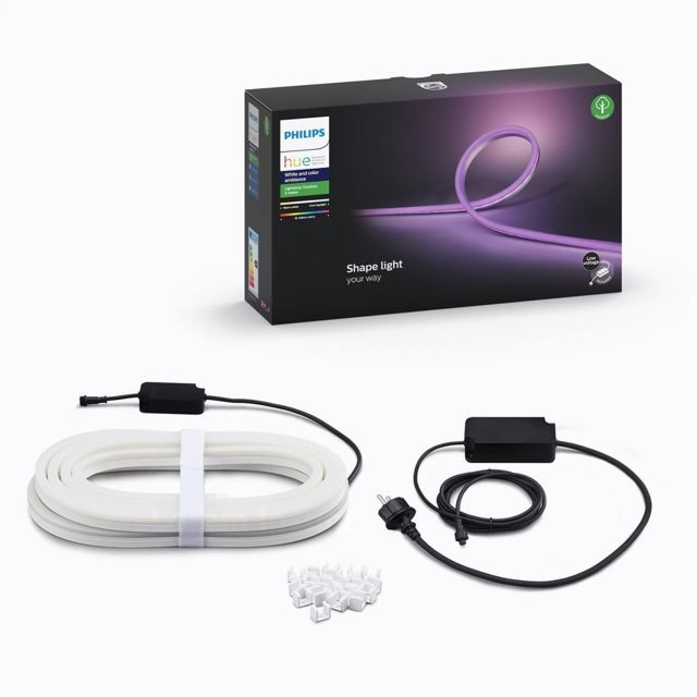 Ruban LED connecté White & Color Ambiance Outdoor Lightstrip 5m - Bluetooth
