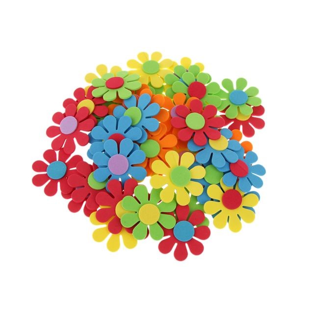 marque generique - Mousse décorative Fleur marque generique  - Accessoires Puzzles