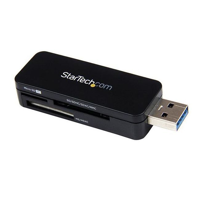Câble USB Startech Lecteur externe de cartes memoires multimedia USB 3.0 - Cle USB lecteur de cartes SD / MMC / Memory Stick