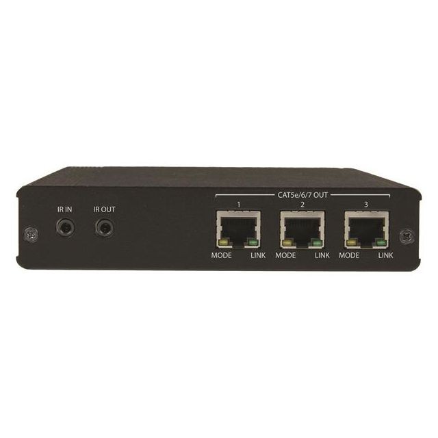 Startech StarTech.com Kit extendeur HDBaseT à 3 ports avec 3 récepteurs - Splitter HDMI 1x3 via Cat5 - Jusqu'à 4K
