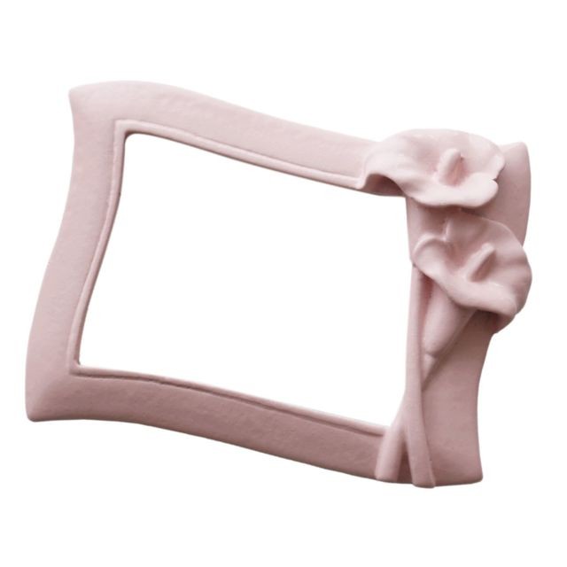 Objets déco Mini cadre photo mural rose / bleu Calla Design pour la décoration intérieure rose