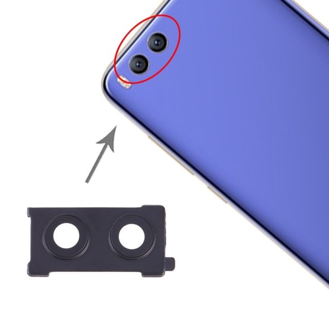 Wewoo - Cache objectif appareil photo de l'appareil pour Xiaomi Mi 6 Noir Wewoo  - Accessoire Smartphone