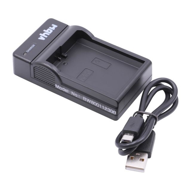 Vhbw - vhbw chargeur Micro USB avec câble pour appareil photo Nikon D3100, D3200, D3300, D5100, D5200, D5300, D5500 - Accessoire Photo et Vidéo