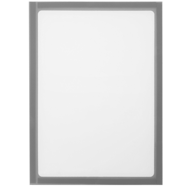 Primematik - Pochette magnétique d'affichage document en format A4 avec cadre flexible gris Primematik   - Cadre Photo