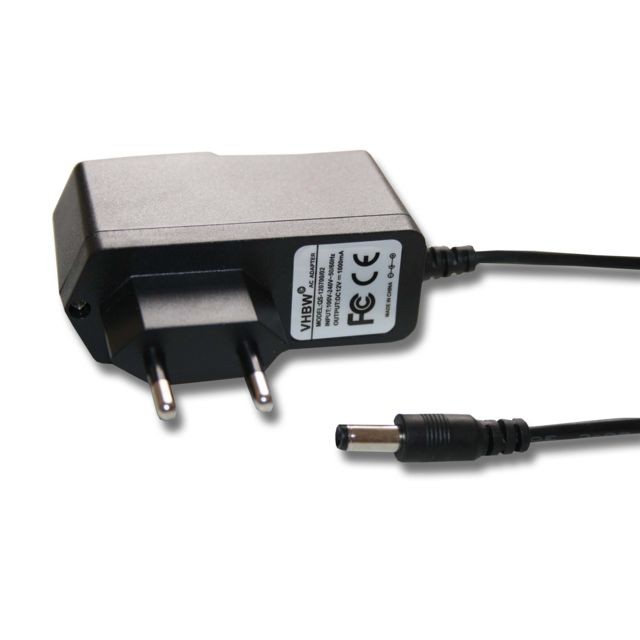 Vhbw - vhbw Câble d'alimentation adaptateur compatible avec Yamaha PSR-E453, PSR-E463, PSR-E620, PSR-EW410 piano clavier électrique portable - Santé et bien être connectée