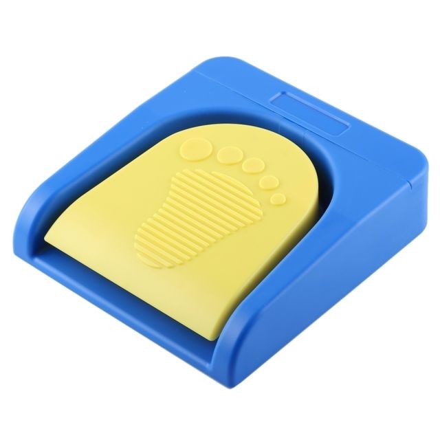 Wewoo - Mini Clavier QWERTY PCsensor Bluetooth USB Single Foot Switch Contrôle Une Clé Personnalisé Ordinateur Action Pédale Bleu - Manettes Switch