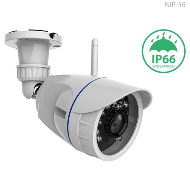Caméra de surveillance connectée Wewoo Caméra IP WiFi IP extérieure, étanche, avec télécommande infrarouge et vision nocturne