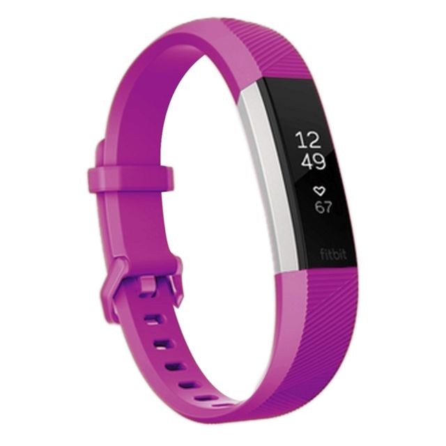 Wewoo - Bracelet Violet pour en silicone Fitbit Alta Smart Watch, longueur: environ 23,8 cm Wewoo  - Objets connectés