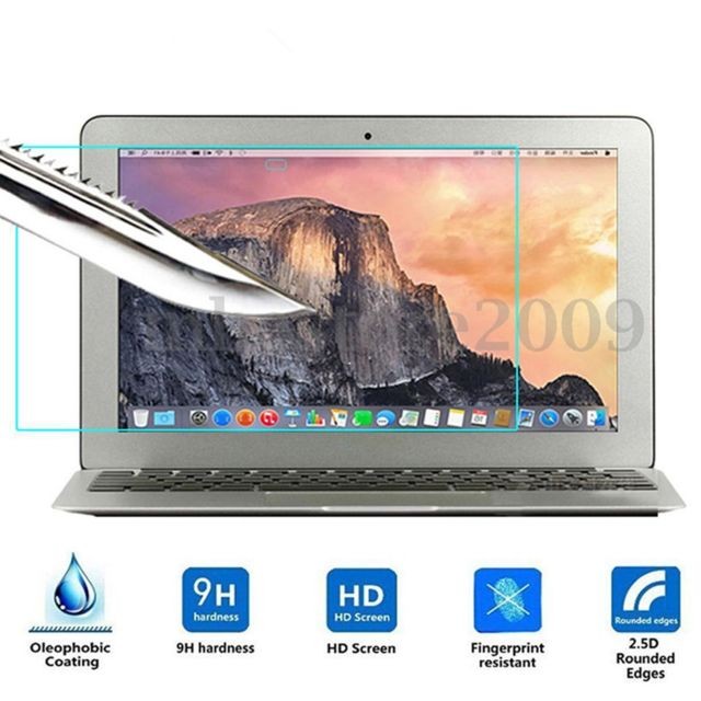 Protection écran tablette marque generique Film d'écran en verre trempé 9h pour macbook pro retina 13 ""